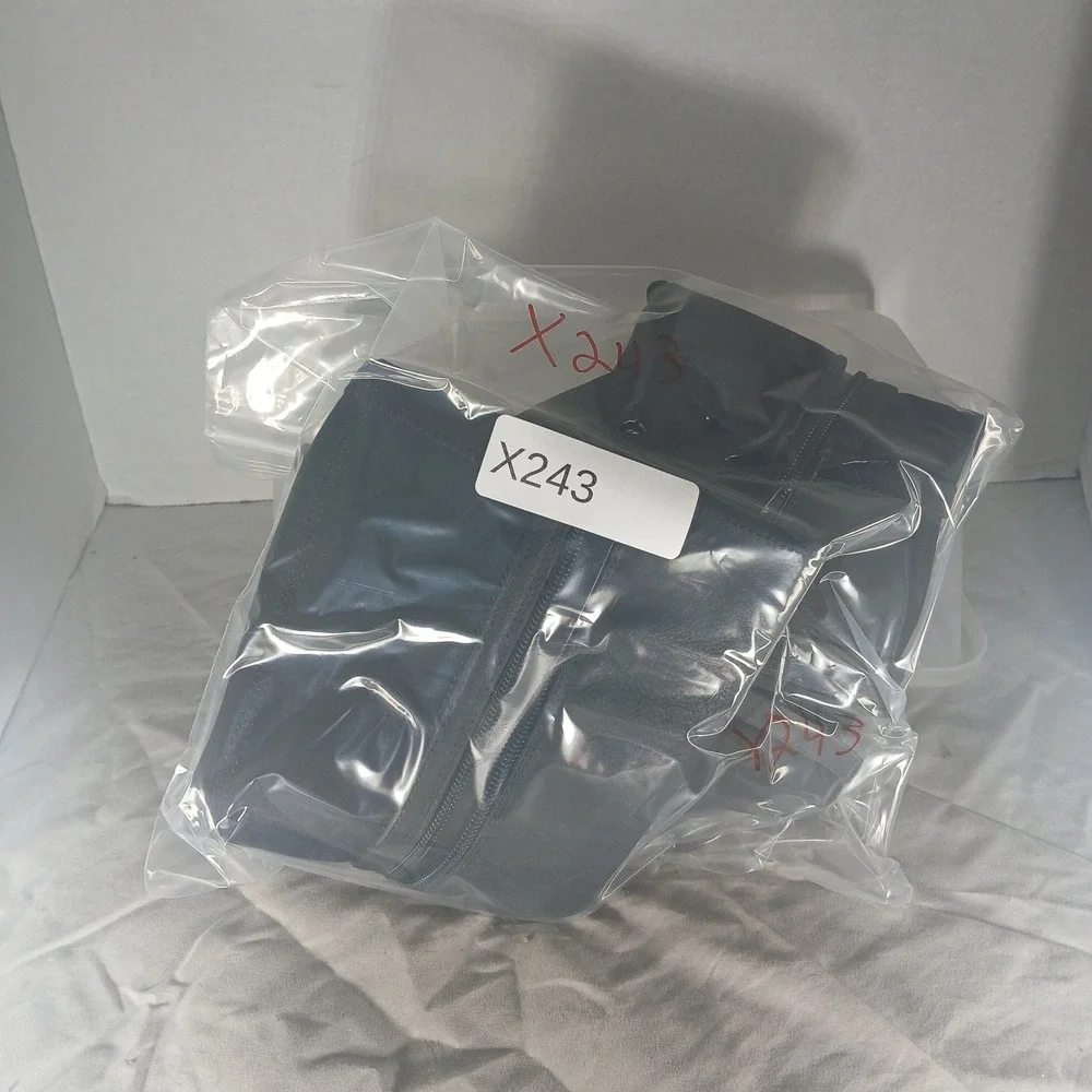 DKNY Girls Black Tall‎ Riding Boots Side Zip Logo Harness Size 1 US/12.5 UK